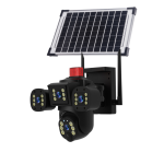 v380 pro 4g solar kamera 3 lensli solar siyah