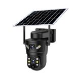 v380 pro 4g solar kamera siyah çift lensli