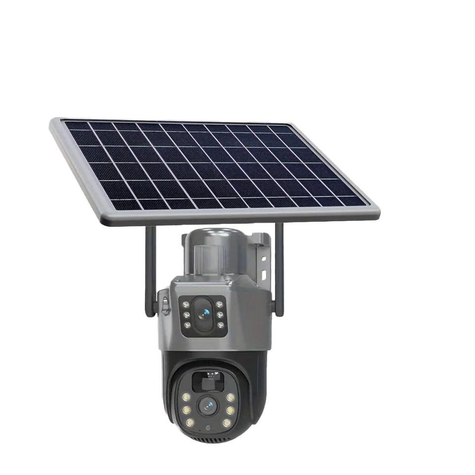 V380 Pro 4g Solar Kamera Wifi Siyah